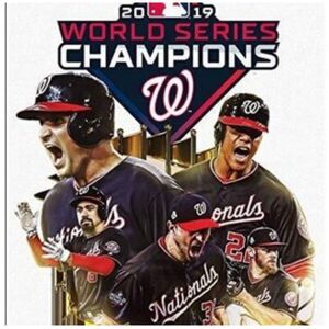 MLB Presents 2019 World Series Champions Washington Nationals new